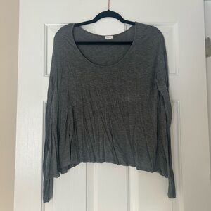 Grey soft lounge shirt
